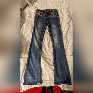 Buckle jeans Rock revival boot low rise women